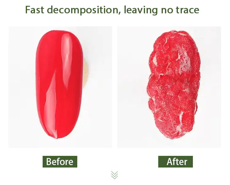 Quick Nail Polish Remover Gel