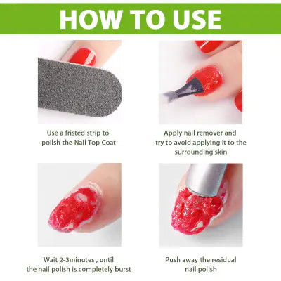 Quick Nail Polish Remover Gel